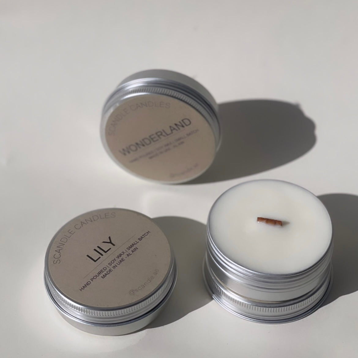 Sample Tin Candle