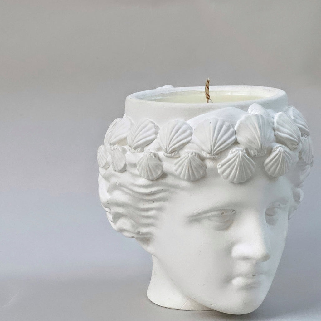 SHELL HEAD CANDLE